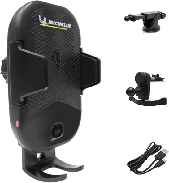 Michelin Mc33368 Wireless Telefon Şarj Cihazı Ve Dokunmatik Akıllı Telefon Tutucu ürün görseli 1