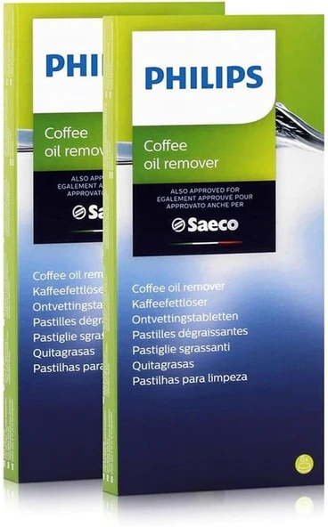 Philips Saeco Ca6704/10 Kahve Yağı Çözücü - 6 Tablet Her Biri 1,6 G (2'Li Paket) ürün görseli 1
