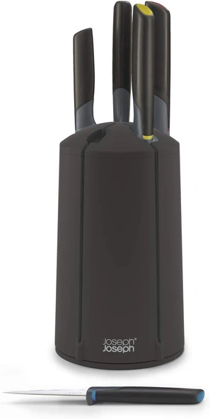 Joseph Joseph 10527 Elevate 5'Li Bıçak Carousel Set - Resim 4
