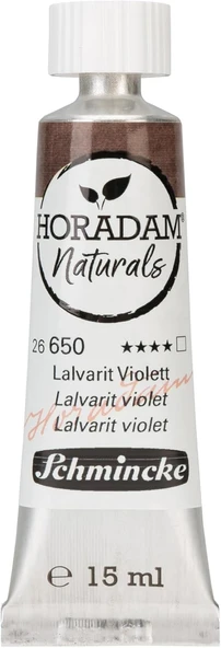 Schmincke Horadam Aquarell Naturals Vegan Suluboya 15 Ml Tüp 650 Lalvarit Violet ürün görseli 1