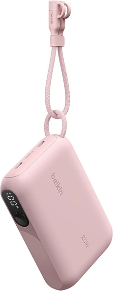 Belkin Taşınabilir Şarj Cihazı, 10.000 Mah Usb-C İnce Güç Kaynağı, 2 Usb-C Port, Dijital Pil Gösterg ürün görseli 1