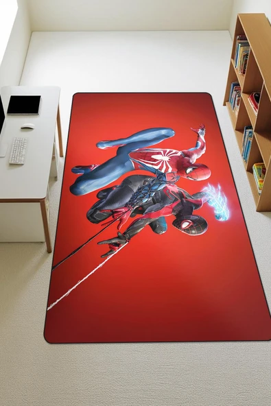 Modern Desenli Dijital Baskı Kaymaz Taban Çocuk ve Genç Odası Halısı H0864 RENKLİ 140 X 200 ürün görseli 1
