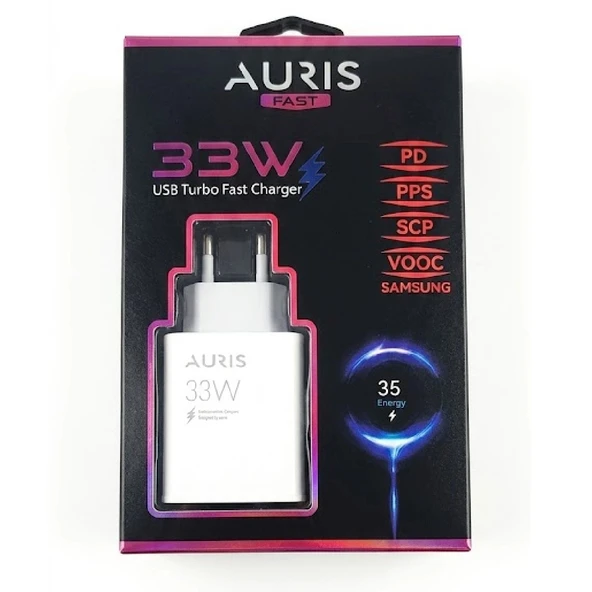 Auris CH33 USB Şarj Başlığı 33 W ürün görseli 1