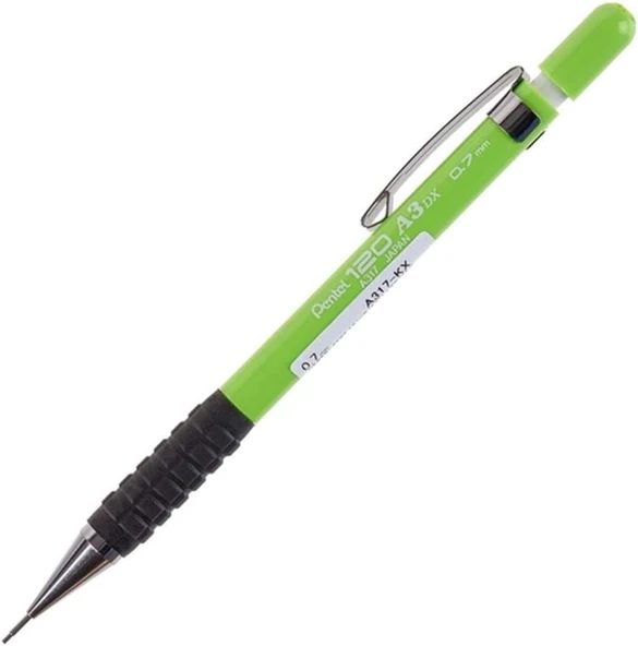 Pentel 0.7 Mm - Genel Kullanım İçin, Tutaçlı Versatil Kalem Yeşil ürün görseli 1