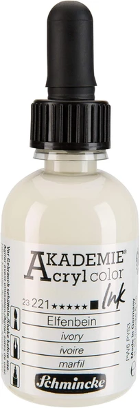 Schmincke Akademie Akrilik Mürekkep 50 Ml 221 Ivory ürün görseli 1