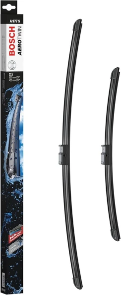 Bosch Aerotwin Silecek Seti Ford Focus 2 (2004-2011), Peugeot 207 (2007-2012) [650/425 Mm] A977S 339 ürün görseli 1