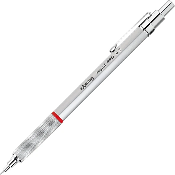 Rotring Rapid Pro Mekanik Kurşun Kalem, Gümüş, 0.7 Mm ürün görseli 1