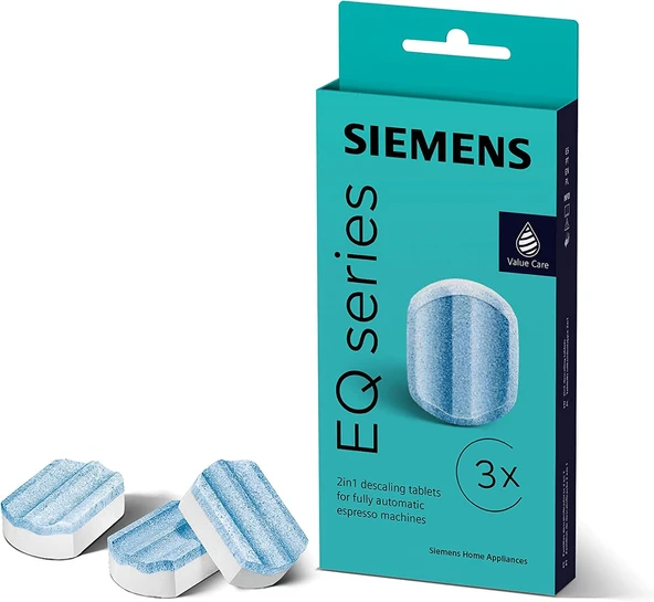 Siemens Tz80002B Kireç Çözücü Tabletler, Korozyona Karşı Korur, Eq Serisi Tam Otomatik Kahve Makinel ürün görseli 1