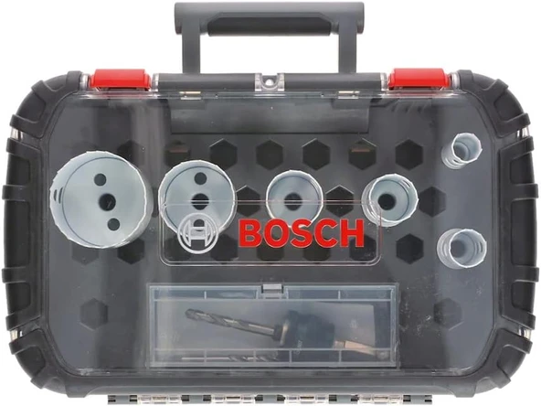 Bosch Accessories Professional 9 Parçalı Delik Testeresi Progressor For Wood & Metal Set Sıhhi Tesis ürün görseli 1