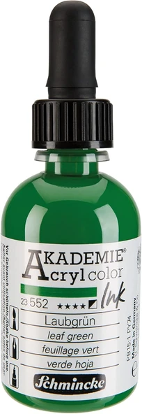 Schmincke Akademie Akrilik Mürekkep 50 Ml 552 Leaf Green ürün görseli 1