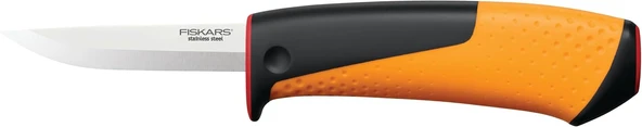 Fiskars Craft Bıçağı, Bileyicili Kılıf Dahil, 20,9 Cm, Siyah/Turuncu/Kırmızı, 1023620 ürün görseli 1