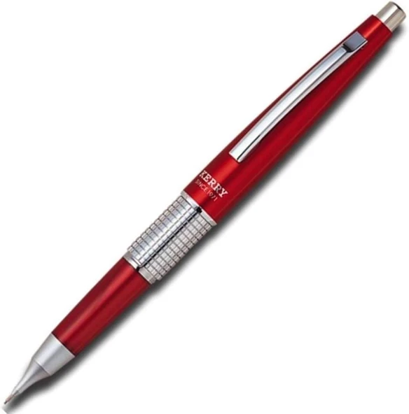 Pentel Kerry Dolmakalem Tip, Kapaklı, Mekanik Kurşun Kalem, 0.5 Mm, Kırmızı, Orijinal Kutusunda ürün görseli 1