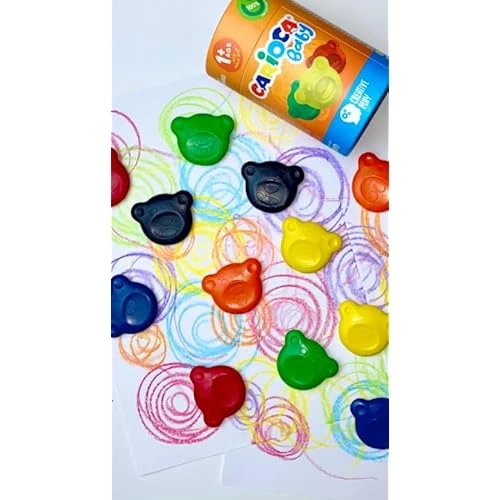 Carioca Teddy Bebek Crayons 12'Li +1 Yaş - Resim 7
