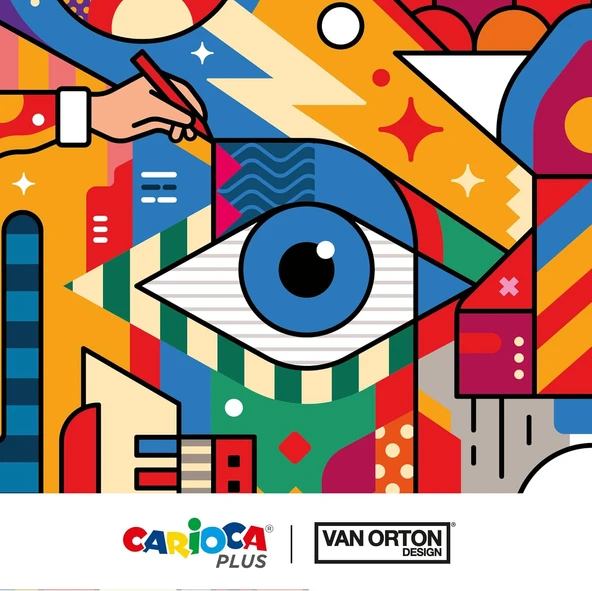 Carioca Plus 4.0 Kuru Boya Kalemi 18'Li - Resim 6