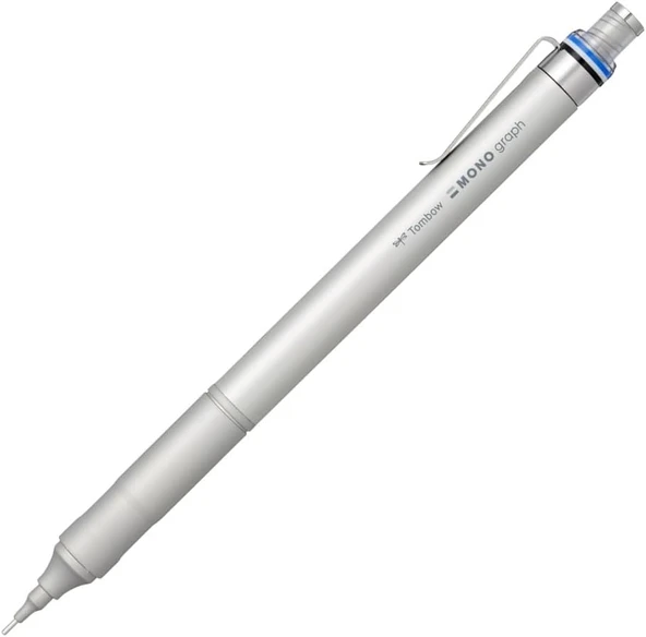 Tombow Mono Graph Fine Mechanical Pencil • 0,5 Mm • Gümüş ürün görseli 1