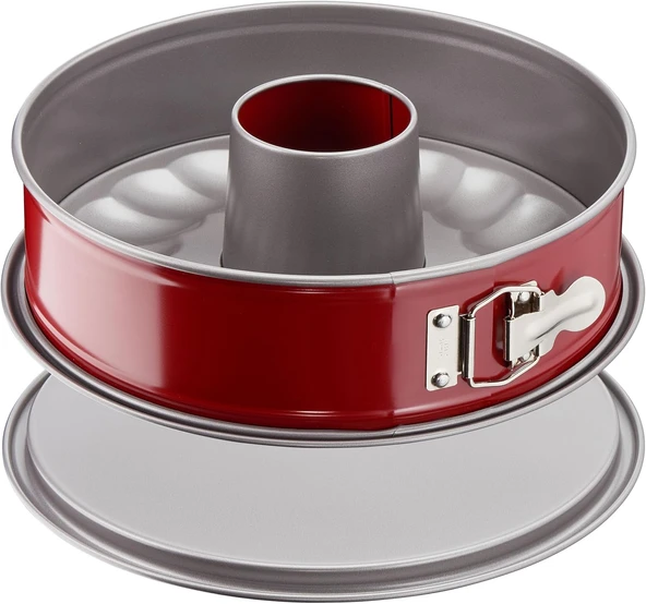 Tefal Delibake Savarin Kek Kalıbı - Kırmızı - 28 Cm ürün görseli 1
