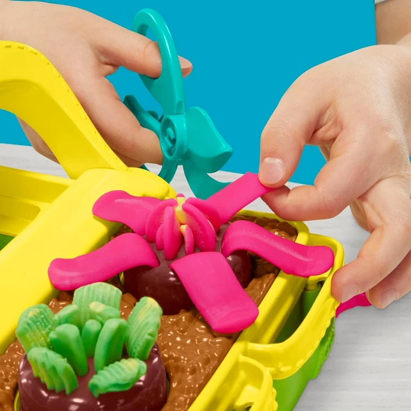 Play-Doh Blooming Flowers Oyun Seti - Resim 5