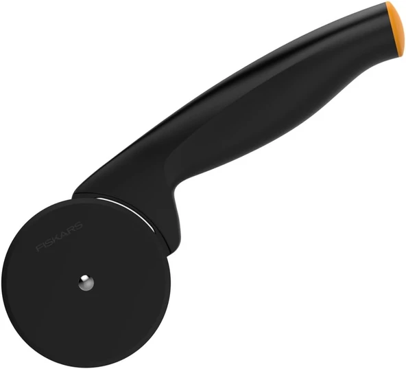 Fiskars Pizza Kesicisi Ile Yüksek Kaliteli Plastik-Kesim Parçası Kesim, 19 Cm, Fonksiyonel Form, Siy ürün görseli 1