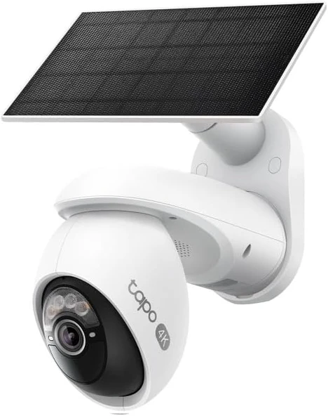 Tp-Link Tapo C660 Kit | 4K 8Mp Güneş Enerjili Güvenlik Kamerası Kiti | 360° Ai Takip | Çift Bant Wi- ürün görseli 1