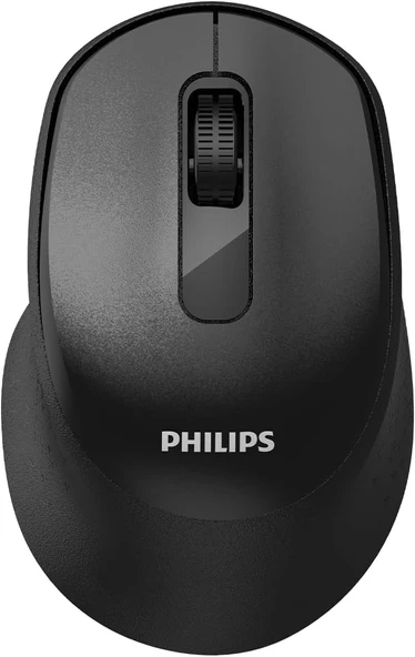 Philips Spk7448 Bluetooth 5.2 Ve 2.4Ghz 1600Dpi Sessiz Optik Kablosuz Mouse Siyah ürün görseli 1