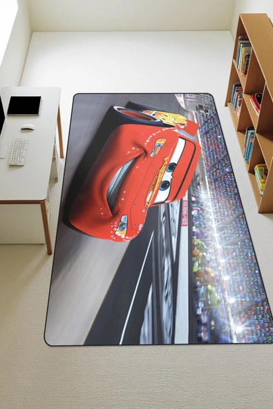 Modern Desenli Dijital Baskı Kaymaz Taban Çocuk ve Genç Odası Halısı H0860 RENKLİ 160 X 230 ürün görseli 1