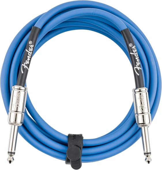 Fender Contour Serisi Enstrüman Kablosu (10Ft Str/Str) Lake Placid Blue ürün görseli 1
