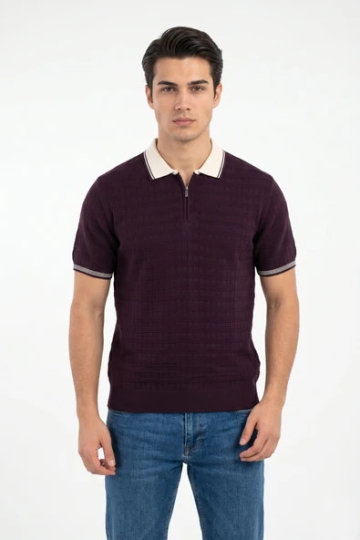 Erkek Spor Polo Yaka Triko Tişört BGL-ST05372 ürün görseli 1