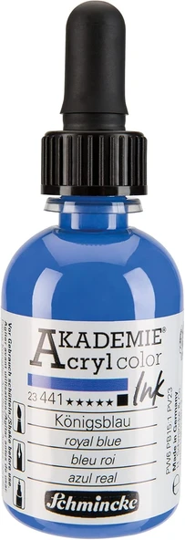 Schmincke Akademie Akrilik Mürekkep 50 Ml 441 Royal Blue ürün görseli 1