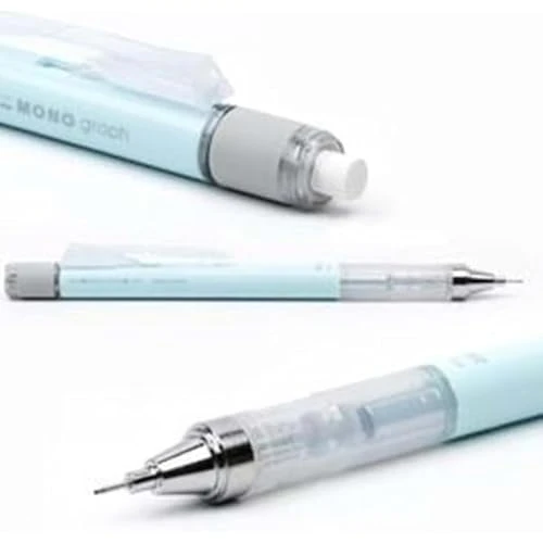Tombow Mono Graph Mekanik Versatil Kurşun Kalem 0.5 Mm Pastel Mavi ürün görseli 1