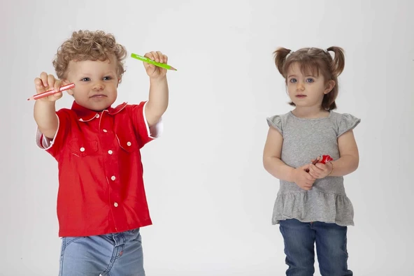 Carioca Teddy Bebek Crayons 12'Li +1 Yaş - Resim 3