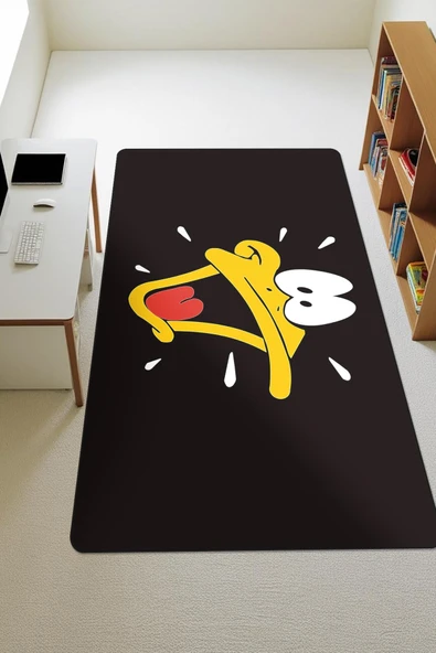 Modern Desenli Dijital Baskı Kaymaz Taban Çocuk ve Genç Odası Halısı H0771 RENKLİ 80 X 150 ürün görseli 1