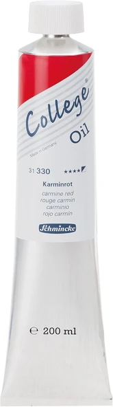 Schmincke College Yağlı Boya 200Ml - N:330 Carmine Red ürün görseli 1