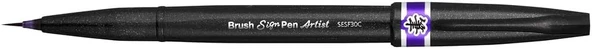 Pentel Sing Pen Brush İnce Uçlu Fırça Kalem Mor ürün görseli 1
