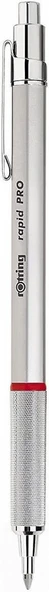 Rotring Rapid Pro Tükenmez Kalem 1904291, Krom, Tekli Kutu ürün görseli 1