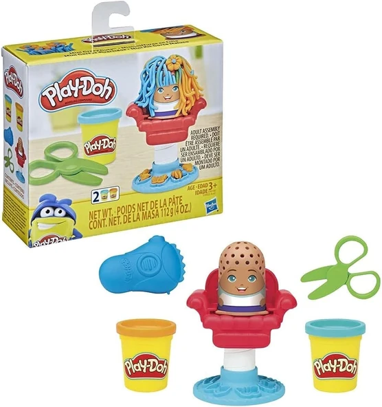 Hasbro-Play-Doh Kitchen Crazy Cuts Barbershop Play Set ürün görseli 1