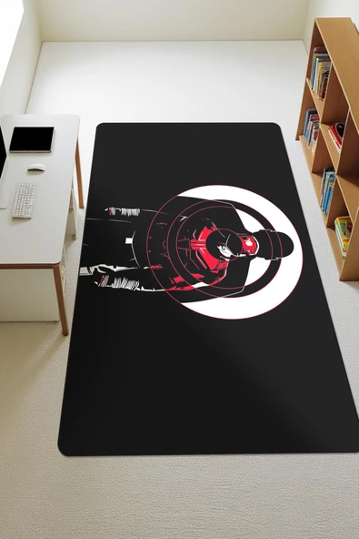 Modern Desenli Dijital Baskı Kaymaz Taban Çocuk ve Genç Odası Halısı H0744 RENKLİ 100 X 200 ürün görseli 1