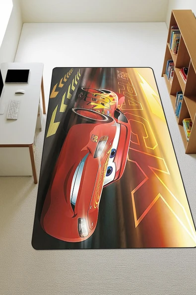 Modern Desenli Dijital Baskı Kaymaz Taban Çocuk ve Genç Odası Halısı H0793 RENKLİ 120 X 180 ürün görseli 1