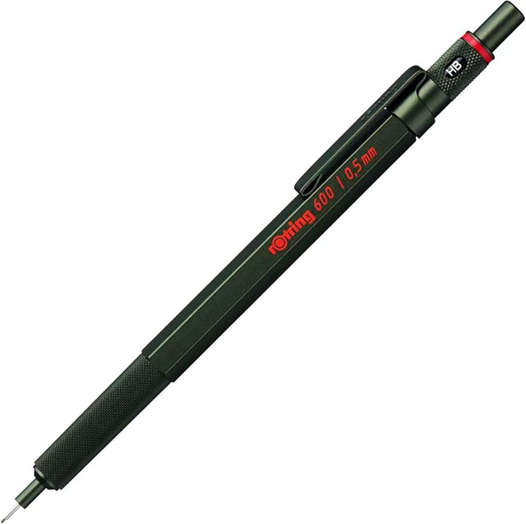 Rotring 600 İnce Uçlu Kalem Metalik Koyu Yeşil 0.5 Mm ürün görseli 1