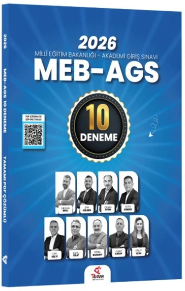 2026 MEB AGS Tüm Dersler 10 Deneme Tekrar Akademi ürün görseli 1