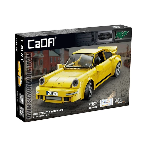 C51079W Cada RUF CTR 2017 Yellowbird Blok Seti 222 Parça -Vagon life ürün görseli 1