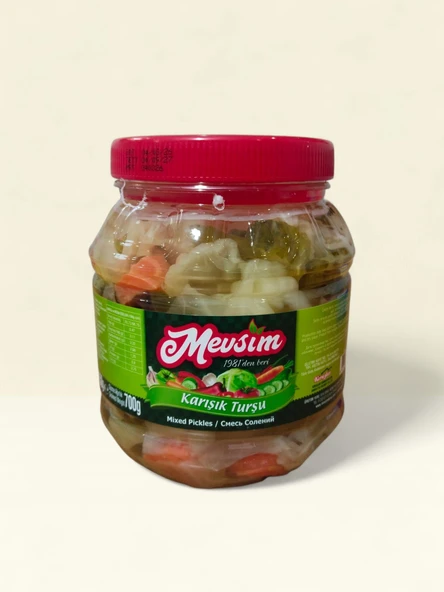Karışık Sebze Turşusu Net 1350 gr./Süzme Ağırlık 700 gr ürün görseli 1