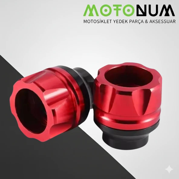 Apachi Beauty Ön Teker Muhafaza Takozu-Kırmızı-Mkm28759 ürün görseli 1