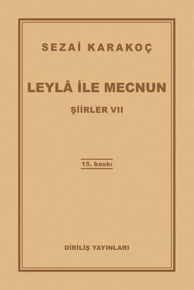 Şiirler 7 - Leyla ile Mecnun ürün görseli 1