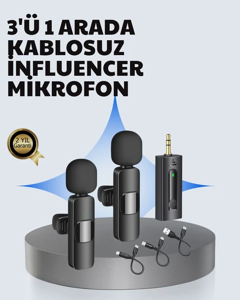 Mobil Uyumlu Mikrofon - Dış Mekân İçin İdeal ürün görseli 1