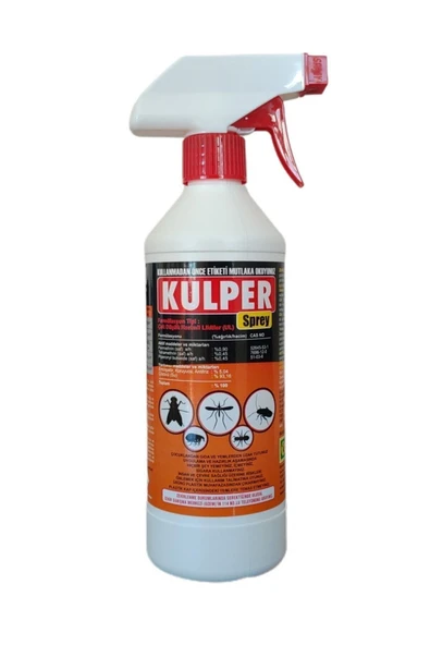 Kulsan İlaç Kulper Hamamböceği Pire Karınca Karasinek Sivrisinek Spreyi Genel Böcek Ilacı 500 Ml ürün görseli 1