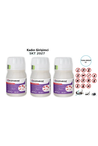 Bayer Envu-k-othrine Sc50 ml (3 ADET) Kokusuz, Karınca -böcek- Sinek- Hamamböceği 2027 ürün görseli 1
