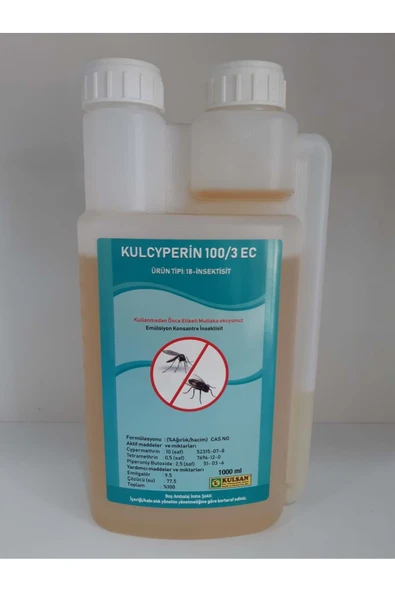 Külsan Kulcyperin 100/3 EC Kokulu Haşere Öldürücü | 1 Litre ürün görseli 1