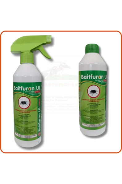 Kulsan İlaç Baitfuran UL Kullanıma Hazır Karasinek Öldürücü Sprey| 450 ml ürün görseli 1