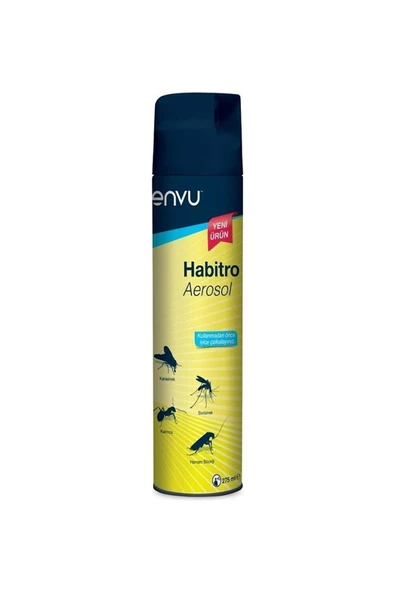 Bayer Habitro Aerosol Sivrisinek Karasinek Haşereye Karşı Etkili Böcek İlacı Sprey 275 ml ürün görseli 1
