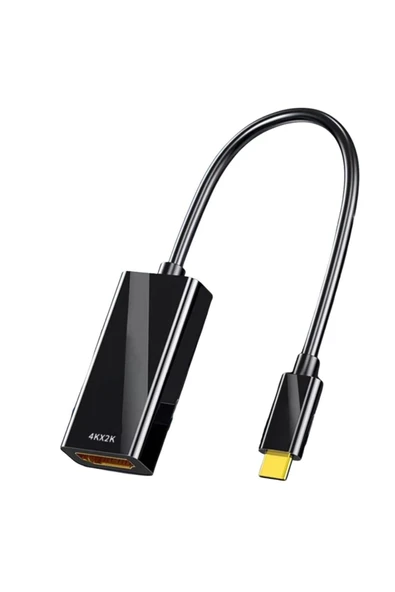 Bastore Type C To Hdmi Kablo Çevirici Dönüştürücü Adaptör 4K 2K Notebook Tv Monitör Görüntü Aktarıcı ürün görseli 1